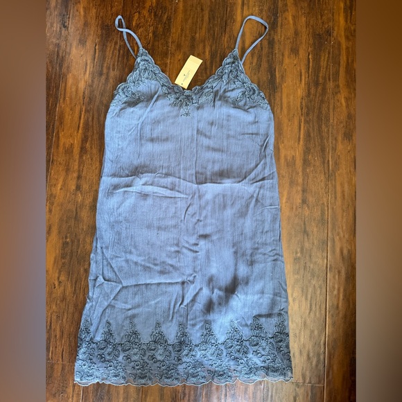 American Eagle Lace Trim Mini Dress - Picture 1 of 4